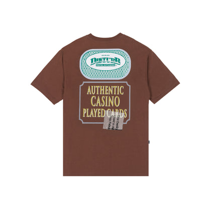 Played Cards TShirt In Brown