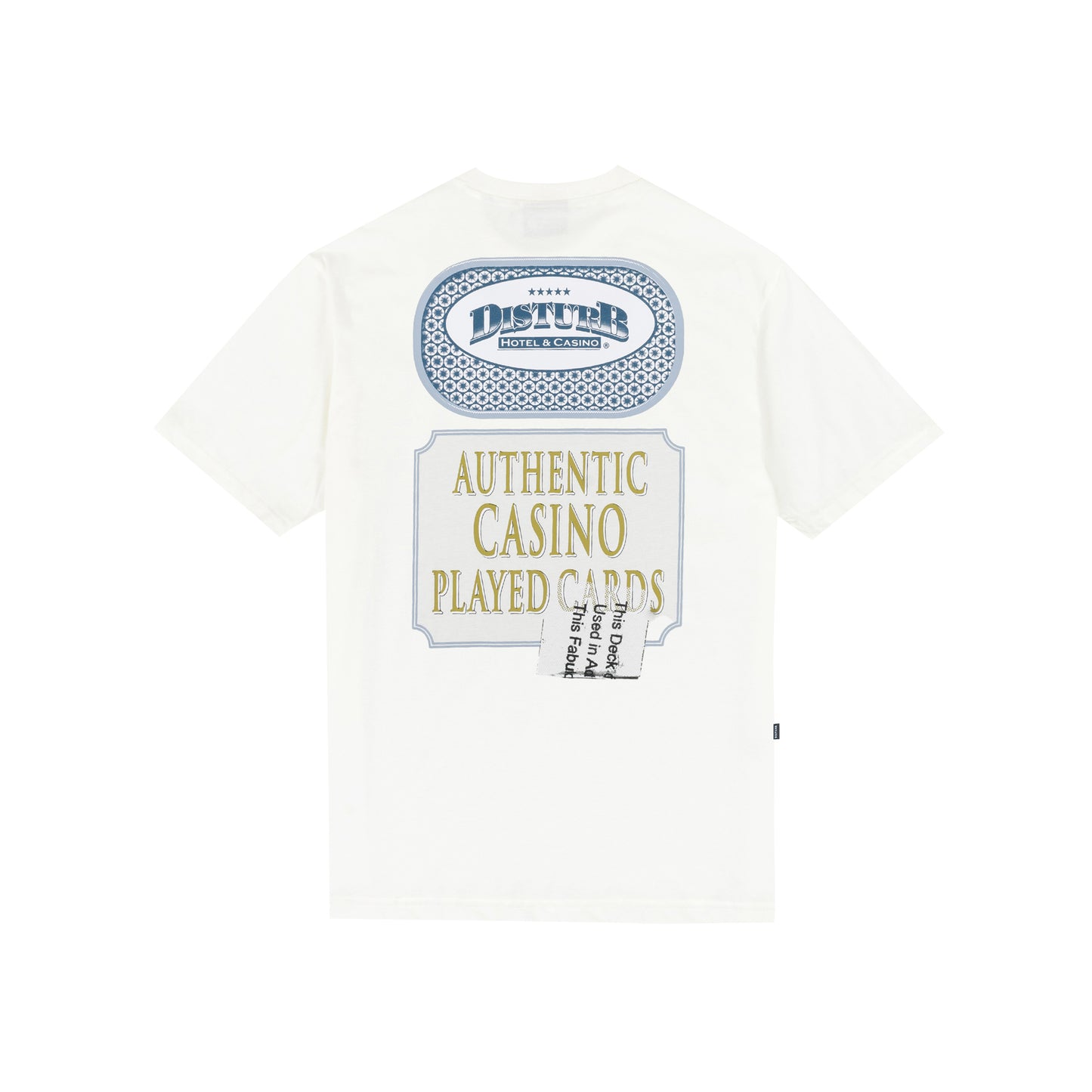 Played Cards TShirt In OffWhite