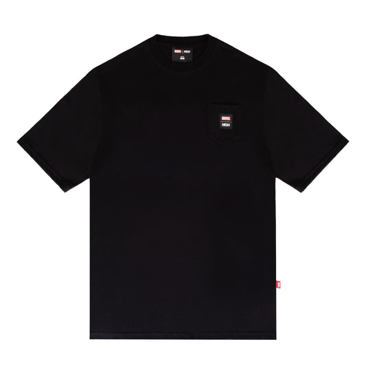 Pocket Tee High X Marvel Black