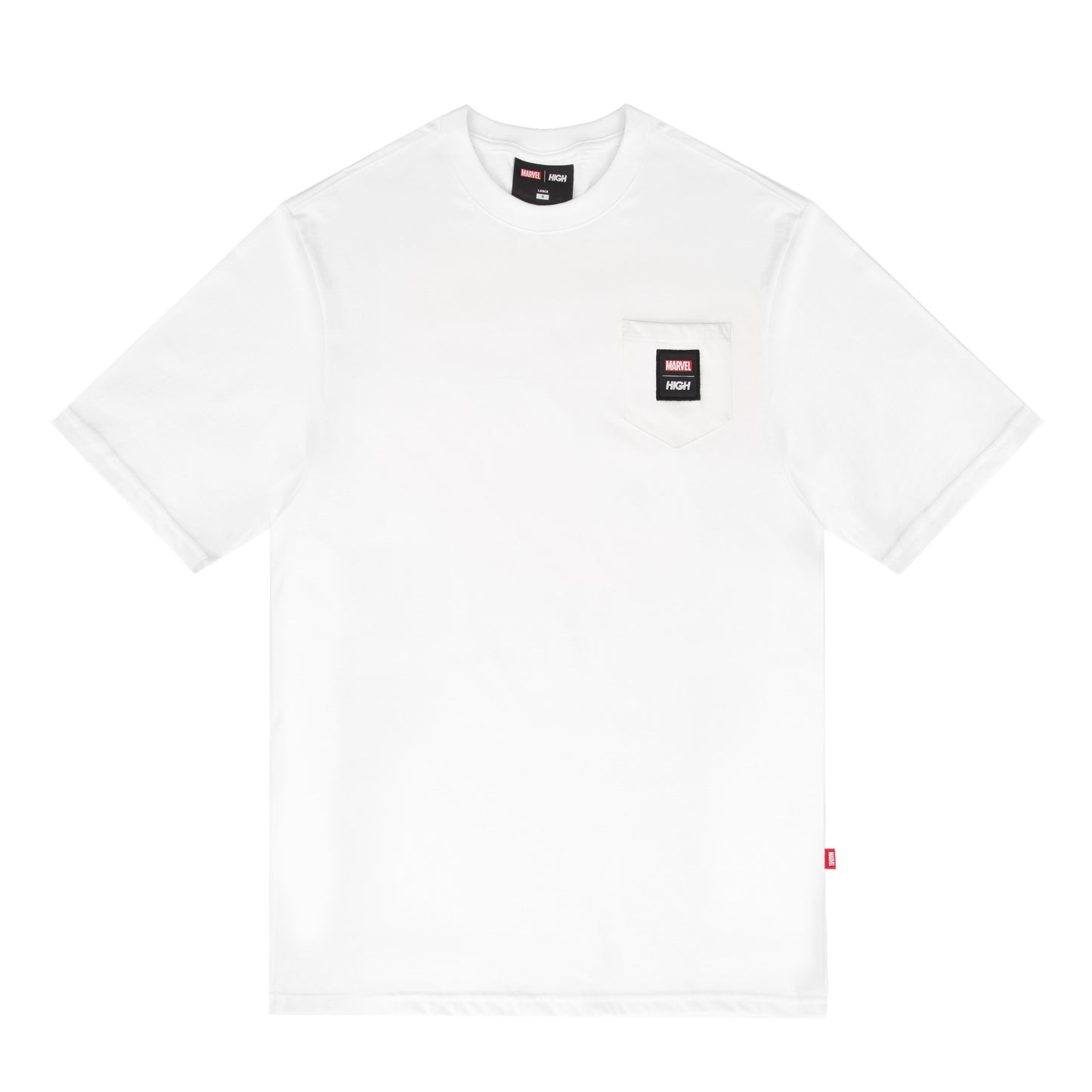 Pocket Tee High X Marvel White