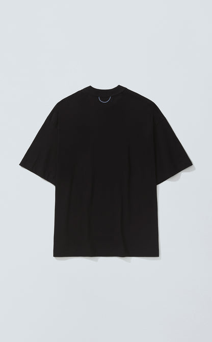 TSHIRT QC NOTES BOXY BLACK