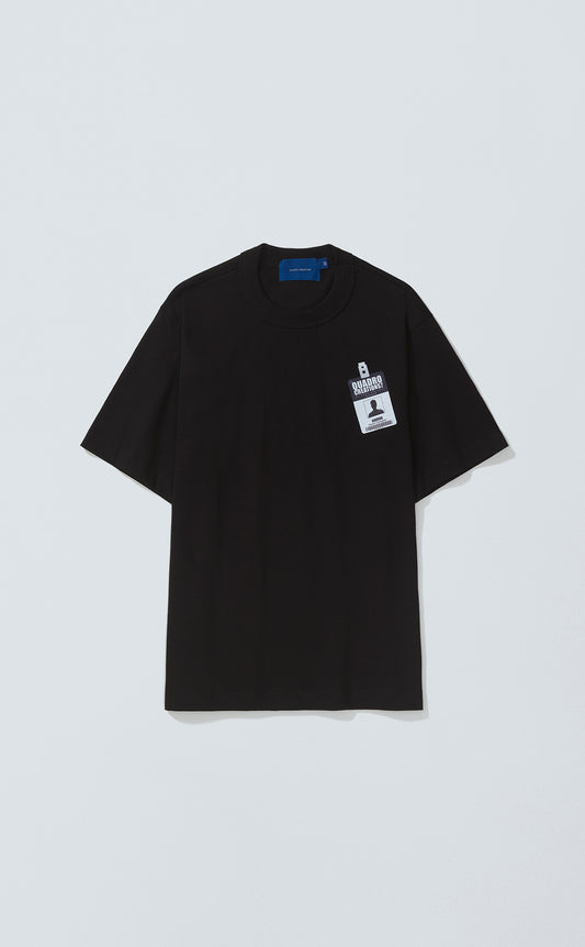 TSHIRT FRAME SENIOR BADGE REGULAR BLACK