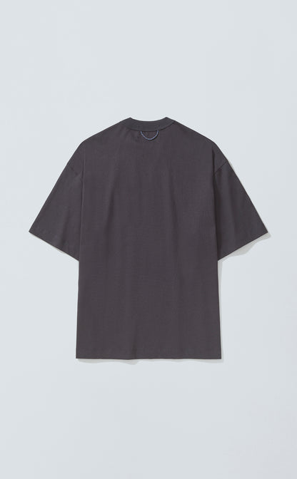 TSHIRT AVANTGARDE COLLEGE BOXY DARK GREY