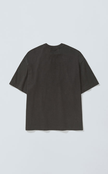 TSHIRT SUDDEN IMPACT BOXY STONED BLACK