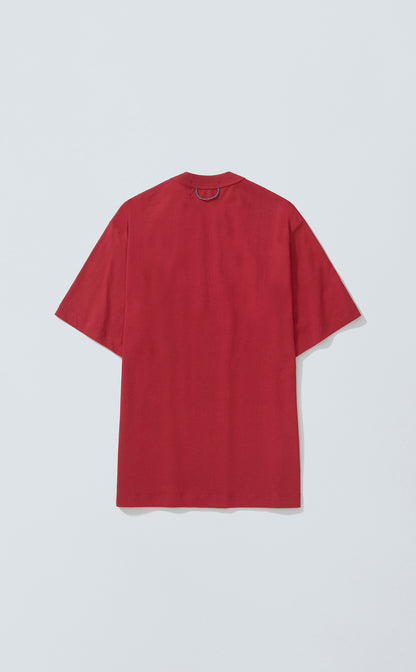 TSHIRT FRAME ASSISTANT BADGE REGULAR RED