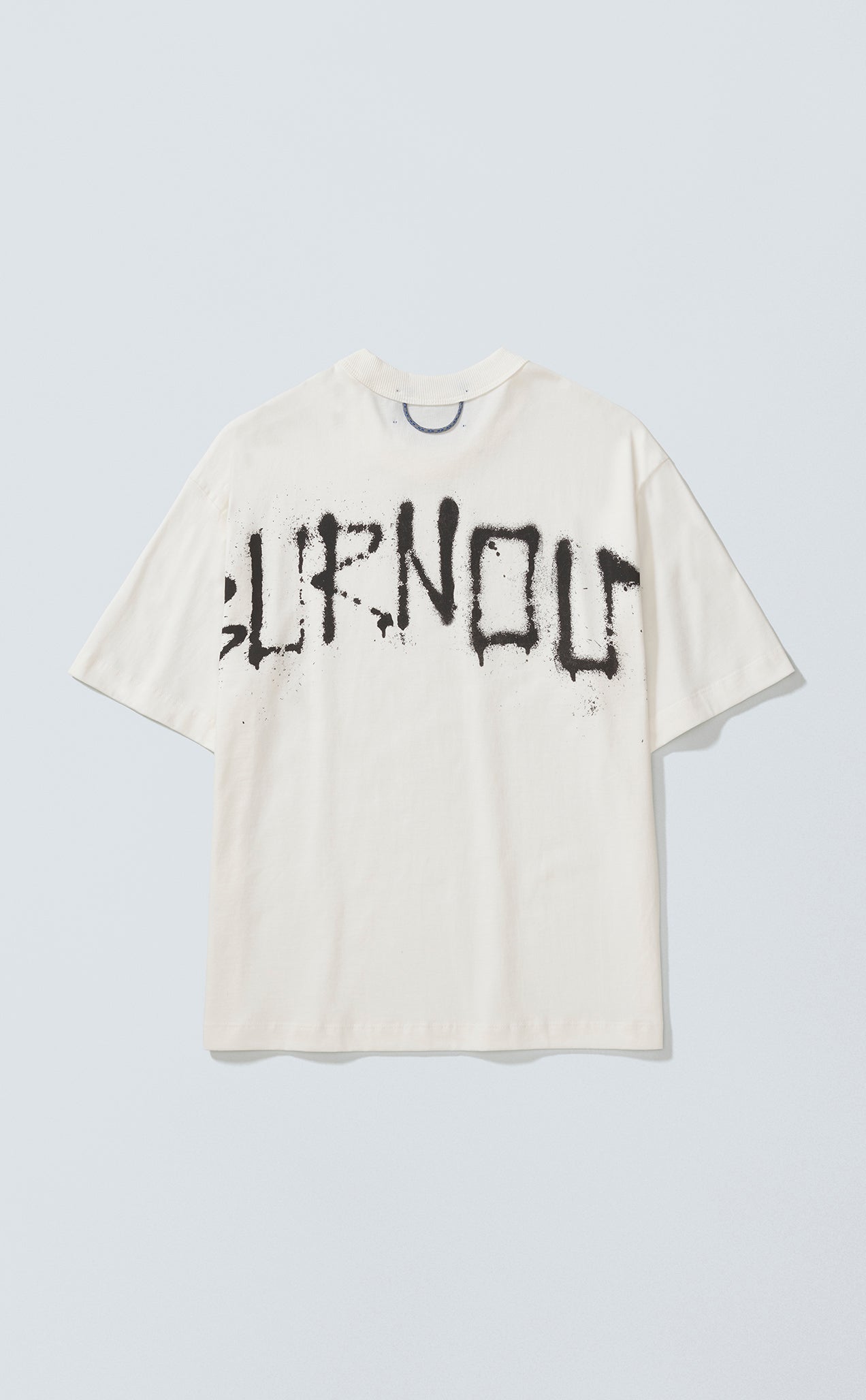 TSHIRT GRAFITE BURNOUT BOXY OFF WHITE