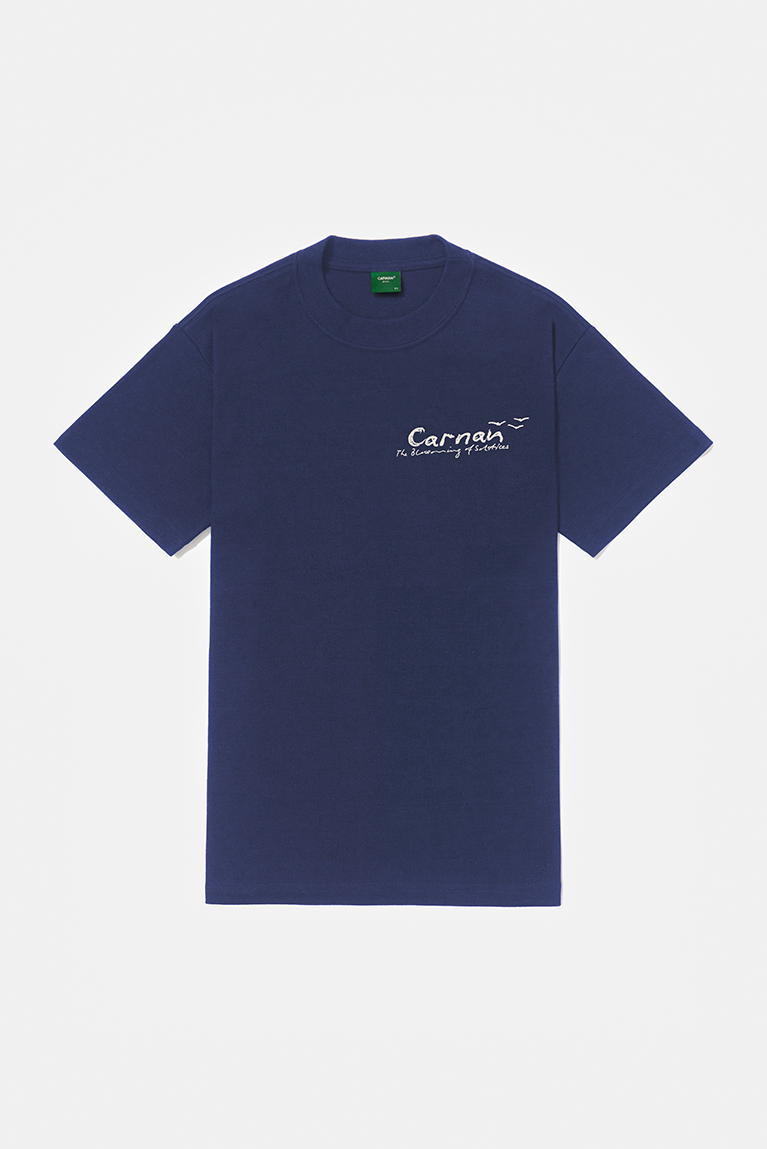 Landscape Heavy Tshirt  Navy