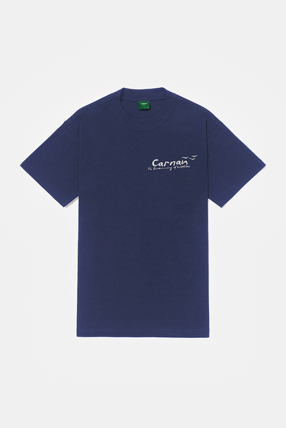 Landscape Heavy Tshirt  Navy