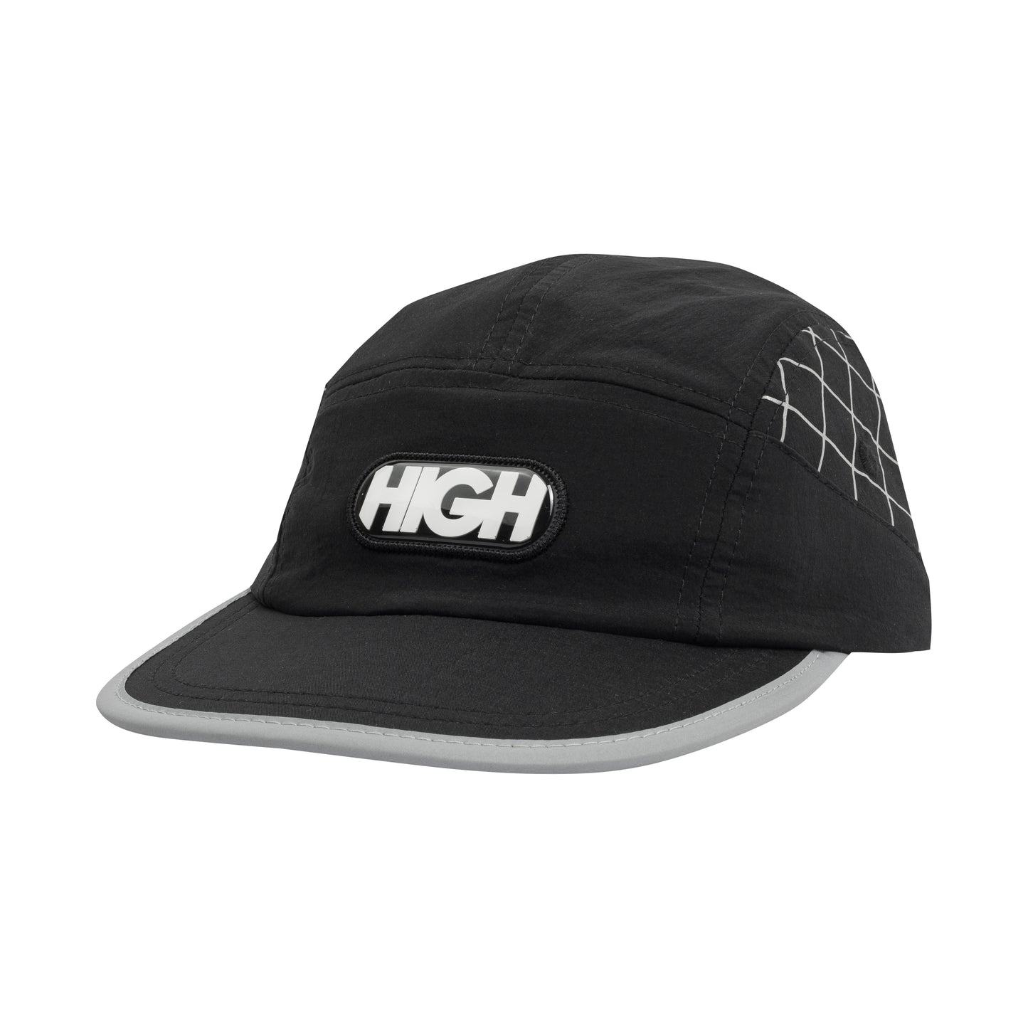 Reflective 5 Panel Squared Black