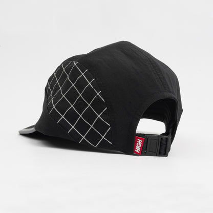 Reflective 5 Panel Squared Black