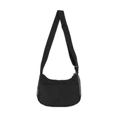 Ripstop Messenger Bag In Black