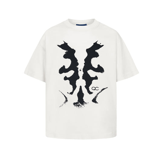 CAMISETA QC RORSCHACH BOXY  OFFWHITE