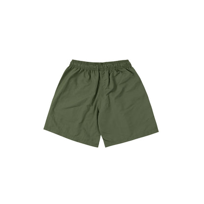 Runner Nylon Shorts In Green