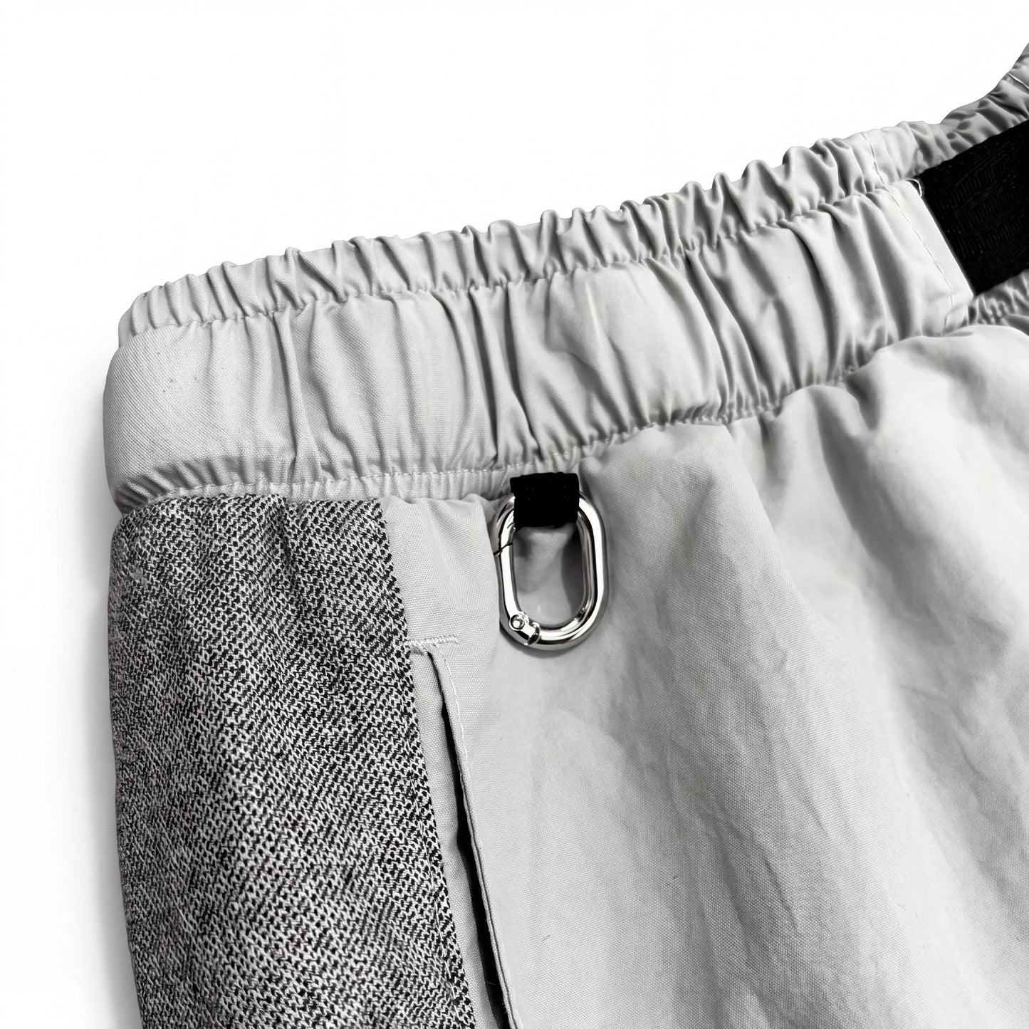 SHORT FLANNEL  CINZA