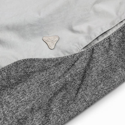 SHORT FLANNEL  CINZA