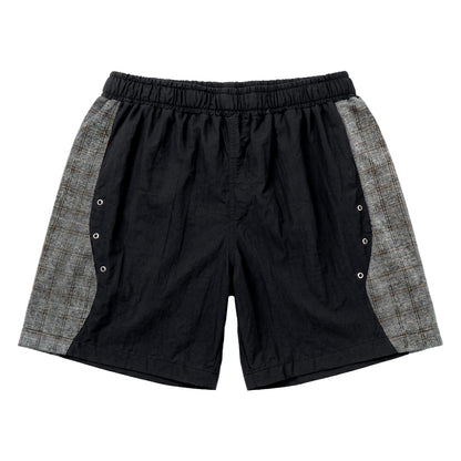 SHORT FLANNEL  PRETO