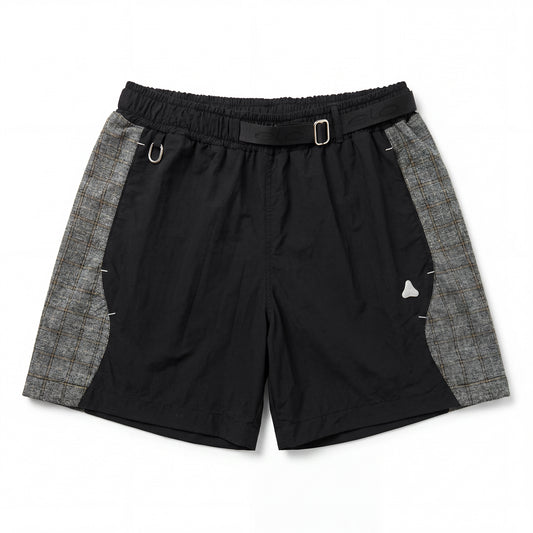 SHORT FLANNEL  PRETO