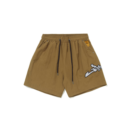 Short Assinatura Logo Refletivo Verde