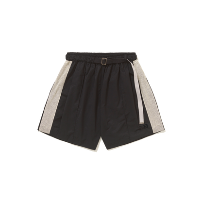 Short B Logo Textura Preto