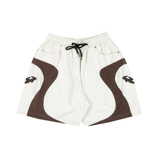 Short Circular B Garca Off White