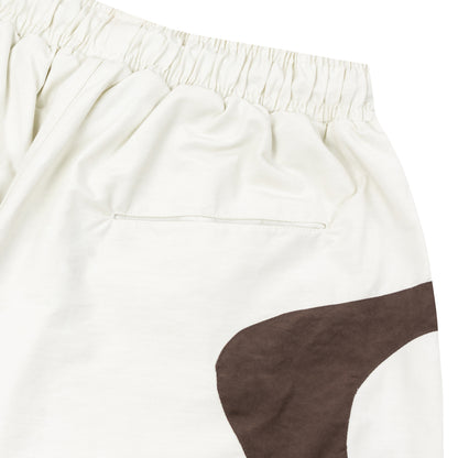 Short Circular B Garca Off White