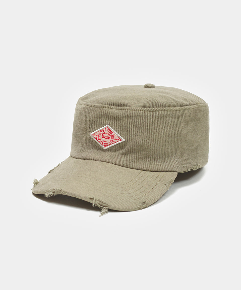 Distressed Cap - Faded Green