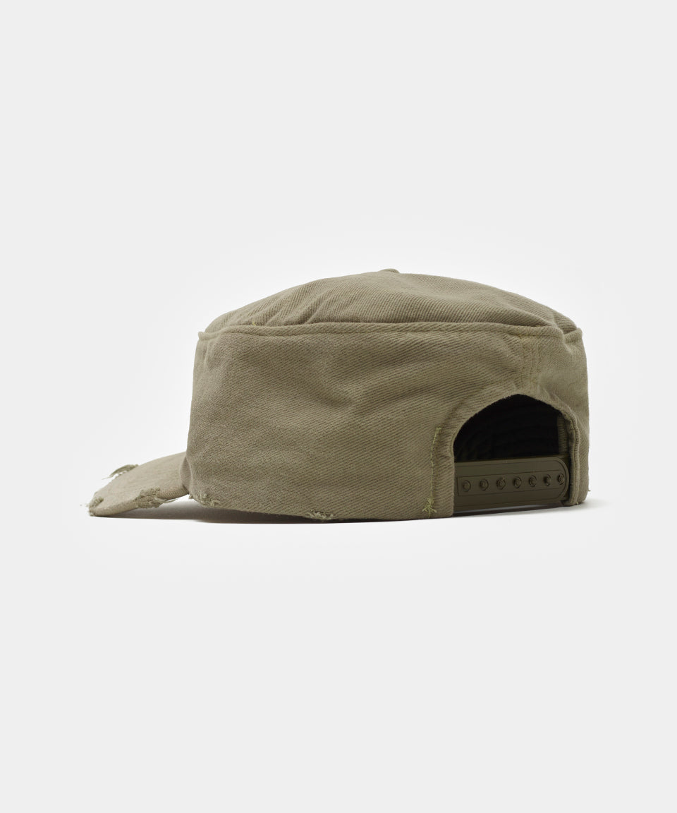 Distressed Cap - Faded Green