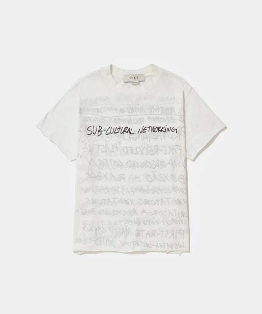 SubCultural Networking Double Sided Tshirt