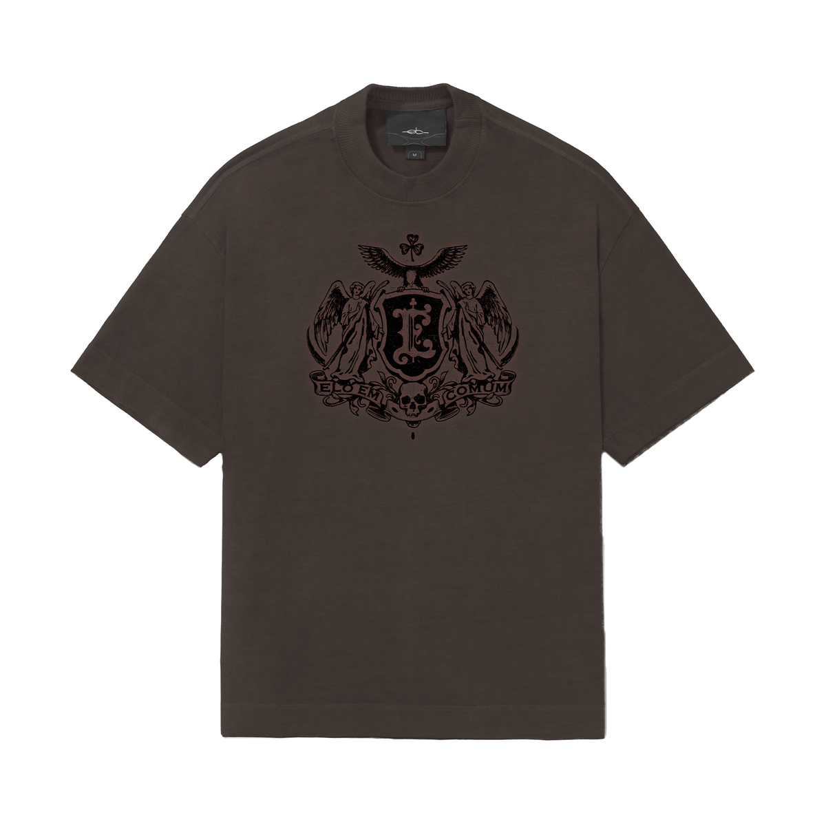 CAMISETA REGULAR   STANDART  MARROM
