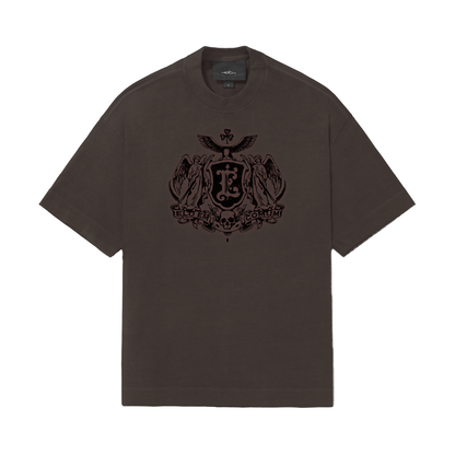 CAMISETA REGULAR   STANDART  MARROM