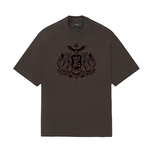 CAMISETA REGULAR   STANDART  MARROM