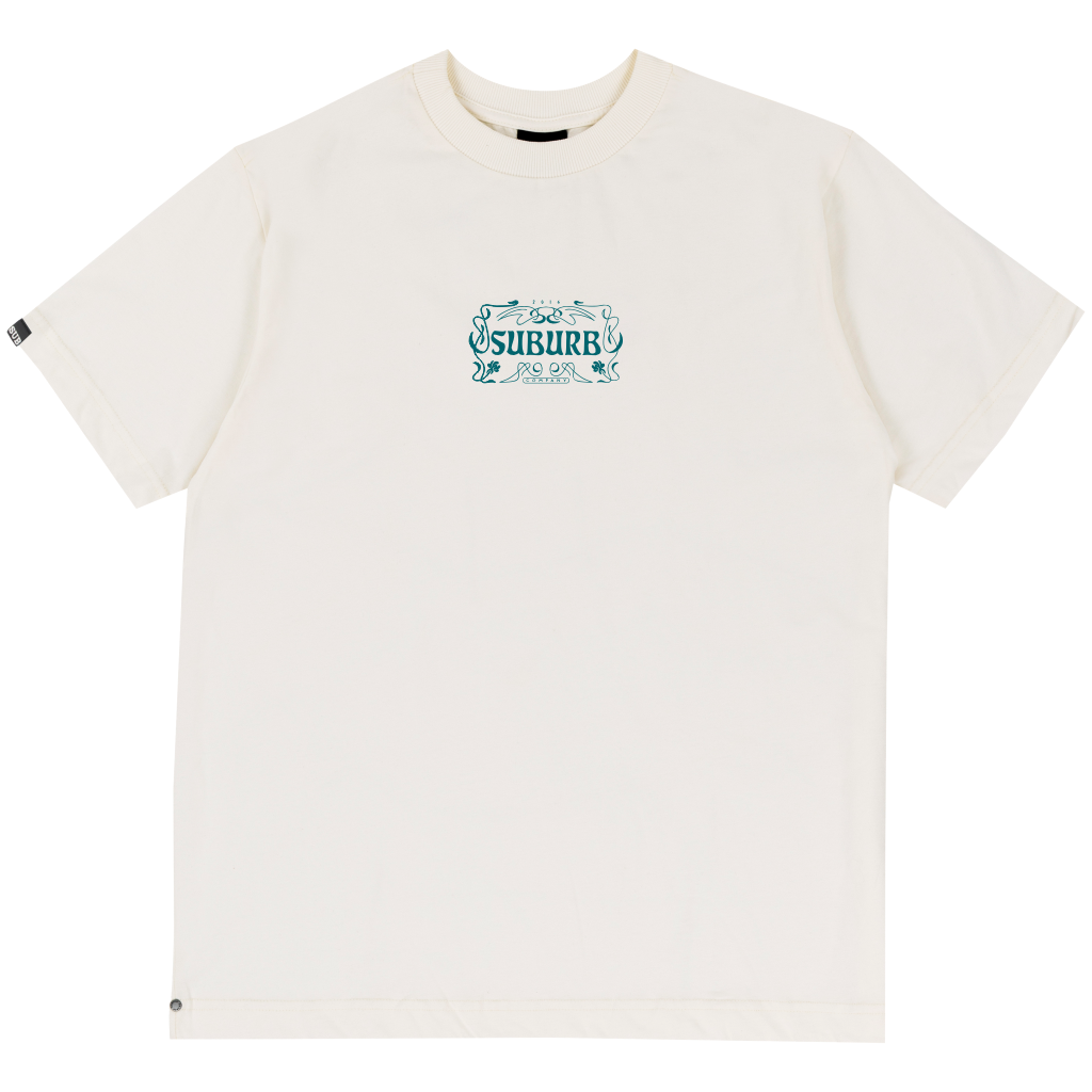 CAMISETA REGULAR DECORATIVE OFF WHITE
