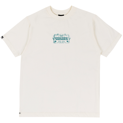 CAMISETA REGULAR DECORATIVE OFF WHITE