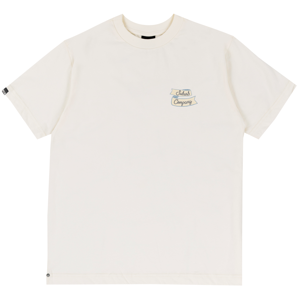 CAMISETA REGULAR MOSAIC OFF WHITE