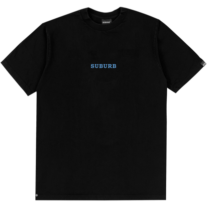 CAMISETA REGULAR EMBOIDERY PRETO