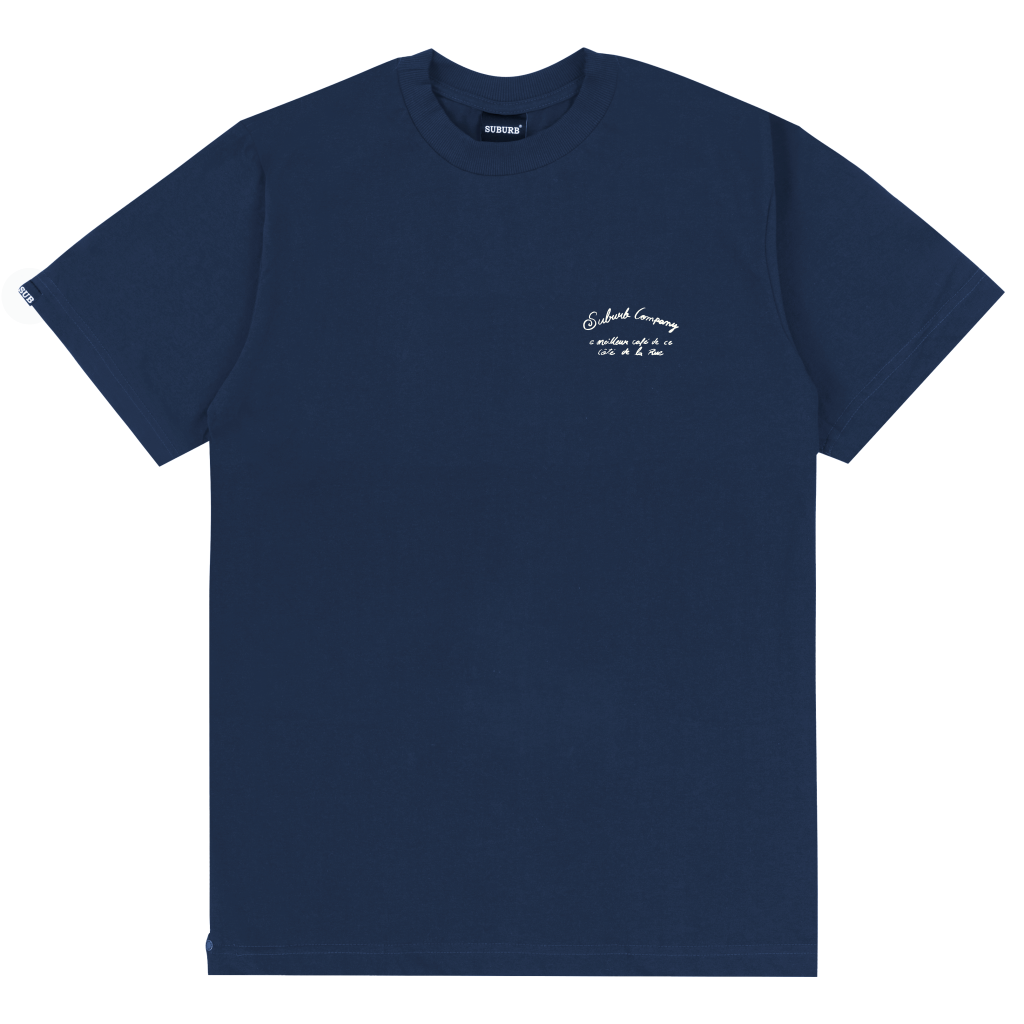 CAMISETA REGULAR PATISSERIE AZUL MARINHO