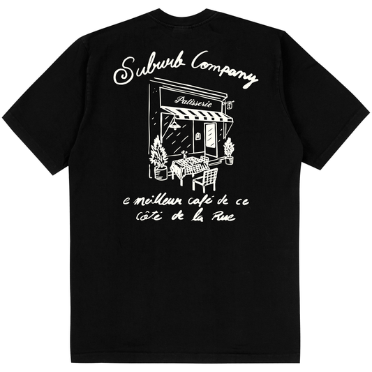 CAMISETA REGULAR PATISSERIE PRETO