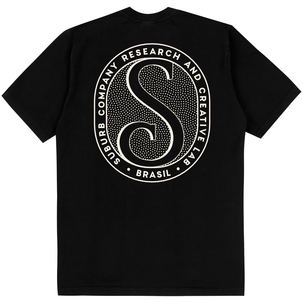 CAMISETA REGULAR ICON PRETO