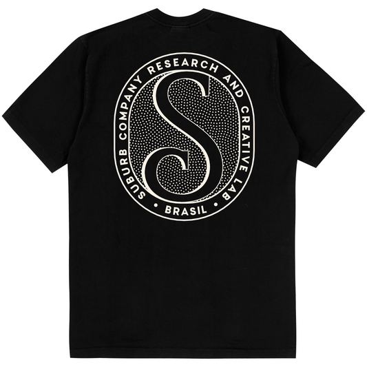 CAMISETA REGULAR ICON PRETO