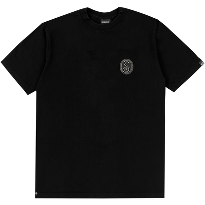 CAMISETA REGULAR ICON PRETO