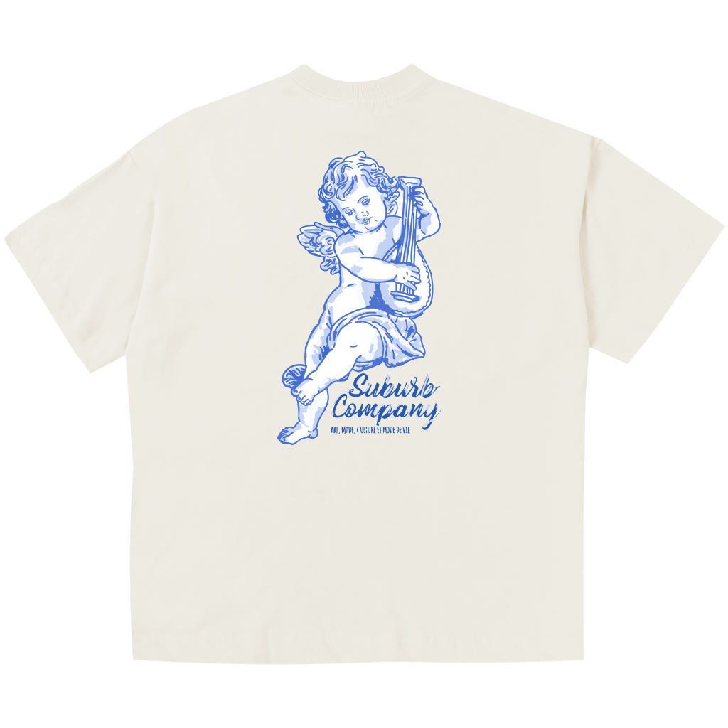 CAMISETA BOXY SACRED ART OFF WHITE