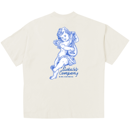 CAMISETA BOXY SACRED ART OFF WHITE