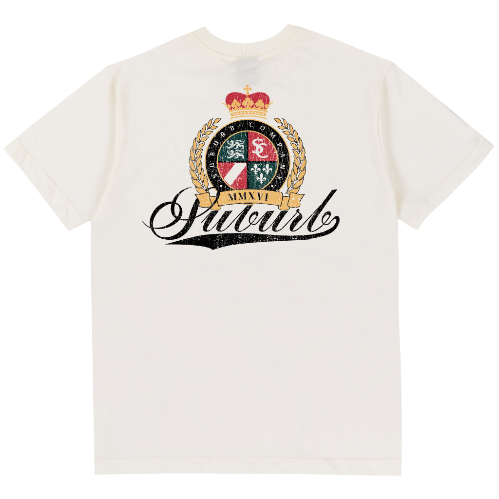 CAMISETA REGULAR BRASAO  OFF WHITE