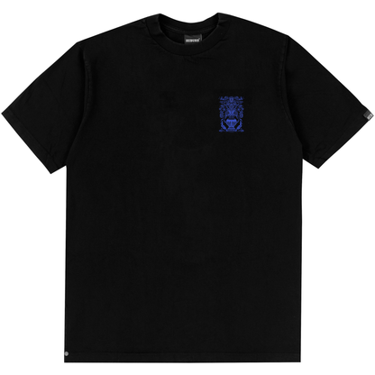 CAMISETA REGULAR HAND PAINTED PRETO