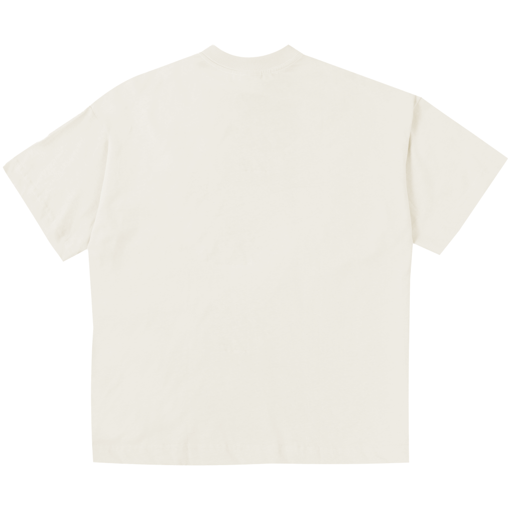 CAMISETA BOXY CORE LOGO OFF WHITE