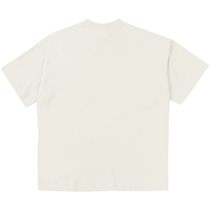 CAMISETA BOXY CORE LOGO OFF WHITE