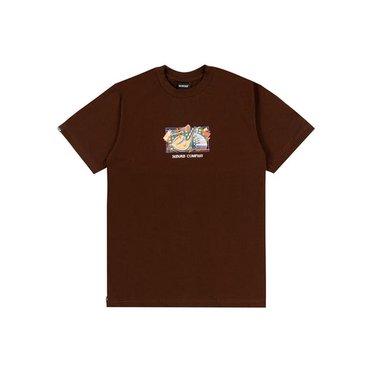 JAZZ REGULAR TEE MARROM