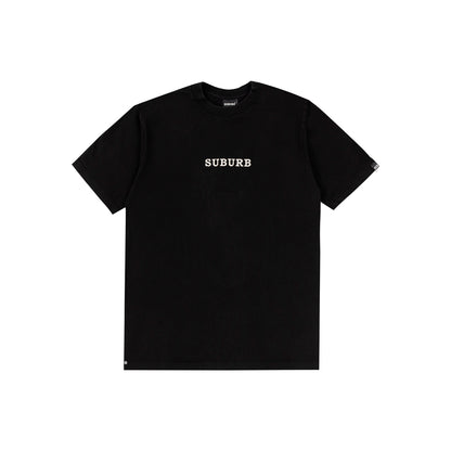 EMBROIDERY REGULAR TEE PRETO