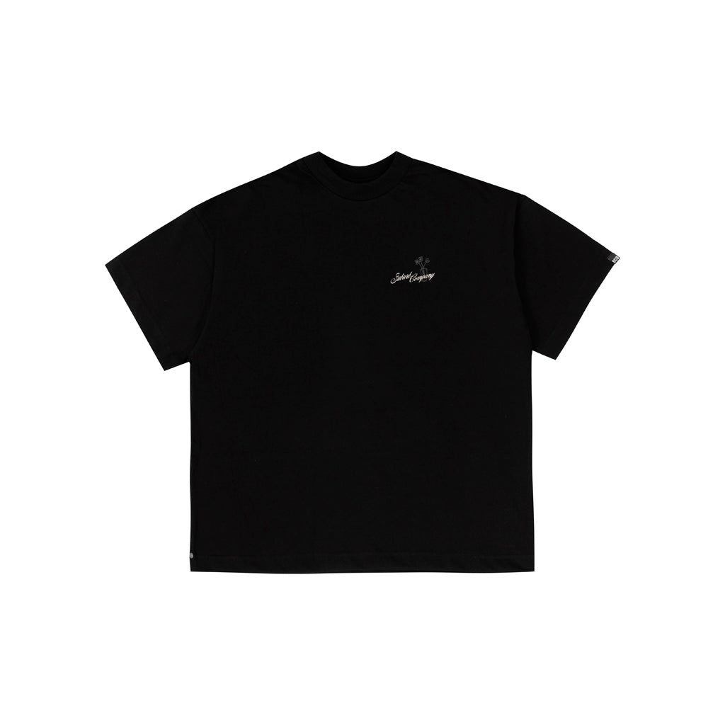 DINNER BOXY TEE PRETO