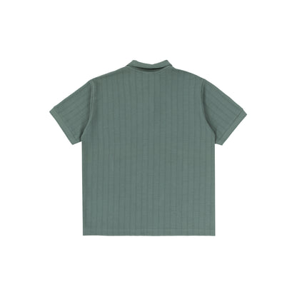 PREMIUM STRIPE POLO  VERDE
